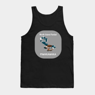 Piwakawaka  Fantail  New Zealand Tank Top